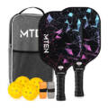 USAPA Approved Fiberglass Surface Pickleball Set: Good
